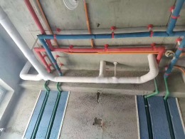汾阳万豪佳苑水电施工进度